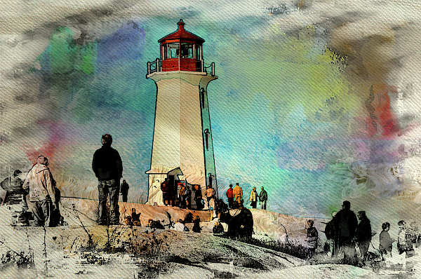 Visiting the Lighthouse by PAUL COCO Visiting the Lighthouse by PAUL COCO
